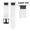 Quick Removable Silicone Watch Band for Fenix 5S 20mm(White)