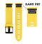 Quick Removable Silicone Watch Band for Fenix 5S 20mm(Yellow)