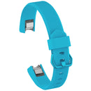 Solid Color Silicone Watch Band for FITBIT Alta / HR, Size: S(Sea Blue)