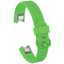 Solid Color Silicone Watch Band for FITBIT Alta / HR, Size: S(Green)