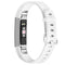 Solid Color Silicone Watch Band for FITBIT Alta / HR(White)