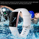 Diamond Pattern Adjustable Sport Watch Band for FITBIT Charge 2, Size: L, 12.5x8.5cm(Light Grey)