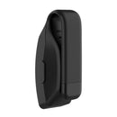 Smart Watch Silicone Clip Button Protective Case for Fitbit Inspire / Inspire HR / Ace 2(Black)