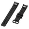 Smart Watch Silicone Watch Band for Huawei Honor Band 4 / Band 5(Black)