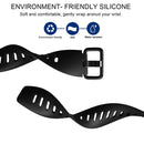 Smart Watch Silicone Watch Band for Huawei Honor Band 4 / Band 5(Black)