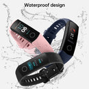 Smart Watch Silicone Watch Band for Huawei Honor Band 4 / Band 5(Blue)