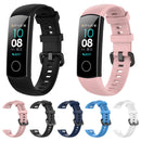 Smart Watch Silicone Watch Band for Huawei Honor Band 4 / Band 5(Blue)