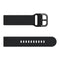 Smart Watch Electroplated Buckle Watch Band for Galaxy Watch Active (Black)