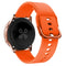 Smart Watch Electroplated Buckle Watch Band for Galaxy Watch Active (Orange)