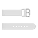Smart Watch Electroplated Buckle Watch Band for Galaxy Watch Active (White)