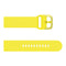 Smart Watch Electroplated Buckle Watch Band for Galaxy Watch Active (Yellow)