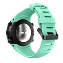 Smart Watch Silicone Watch Band for Suunto Core(Mint Green)