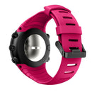 Smart Watch Silicone Watch Band for Suunto Core(Rose Red)