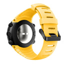 Smart Watch Silicone Watch Band for Suunto Core(Yellow)