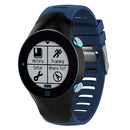 Smart Watch Silicone Watch Band for Garmin Forerunner 610(Dark Blue)
