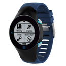 Smart Watch Silicone Watch Band for Garmin Forerunner 610(Dark Blue)