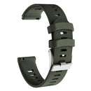 Smart Watch Silicone Watch Band for Garmin Forerunner 245(Army Green)