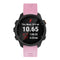 Smart Watch Silicone Watch Band for Garmin Forerunner 245(Pink)