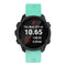 Smart Watch Silicone Watch Band for Garmin Forerunner 245(Mint Green)