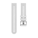 Smart Watch Silicone Watch Band for Garmin Forerunner 245(White)