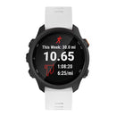 Smart Watch Silicone Watch Band for Garmin Forerunner 245(White)