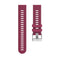 Smart Watch Silicone Watch Band for Garmin Forerunner 245(Purplish Red)