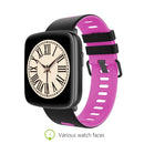 GV68 Touch Screen Bluetooth Smart Bracelet, IP68 Waterproof, Support Heart Rate Monitor / Pedometer / Bluetooth Call / Calls Remind / Sleep Monitor / Sedentary Reminder / Anti-lost / Remote Capture, Compatible with Android and iOS Phones(Pink)