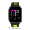 GV68 Touch Screen Bluetooth Smart Bracelet, IP68 Waterproof, Support Heart Rate Monitor / Pedometer / Bluetooth Call / Calls Remind / Sleep Monitor / Sedentary Reminder / Anti-lost / Remote Capture, Compatible with Android and iOS Phones(Green)