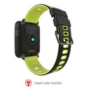 GV68 Touch Screen Bluetooth Smart Bracelet, IP68 Waterproof, Support Heart Rate Monitor / Pedometer / Bluetooth Call / Calls Remind / Sleep Monitor / Sedentary Reminder / Anti-lost / Remote Capture, Compatible with Android and iOS Phones(Green)