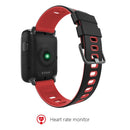 GV68 Touch Screen Bluetooth Smart Bracelet, IP68 Waterproof, Support Heart Rate Monitor / Pedometer / Bluetooth Call / Calls Remind / Sleep Monitor / Sedentary Reminder / Anti-lost / Remote Capture, Compatible with Android and iOS Phones(Red)