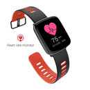 GV68 Touch Screen Bluetooth Smart Bracelet, IP68 Waterproof, Support Heart Rate Monitor / Pedometer / Bluetooth Call / Calls Remind / Sleep Monitor / Sedentary Reminder / Anti-lost / Remote Capture, Compatible with Android and iOS Phones(Red)