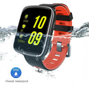 GV68 Touch Screen Bluetooth Smart Bracelet, IP68 Waterproof, Support Heart Rate Monitor / Pedometer / Bluetooth Call / Calls Remind / Sleep Monitor / Sedentary Reminder / Anti-lost / Remote Capture, Compatible with Android and iOS Phones(Red)
