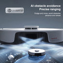 Original Xiaomi Youpin T7S Plus Stone Self-collecting Dust-sweeping Robot Vacuum Cleaner (White)