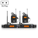IEM1200 Wireless Transmitter 2 Bodypack Stage Singer In-Ear Monitor System(EU Plug)