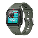 Lokmat FT10 1.3 inch IPS Touch Screen Waterproof Smart Watch, Support Music Play / Heart Rate / Blood Pressure Monitor(Green)