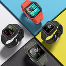 Lokmat FT10 1.3 inch IPS Touch Screen Waterproof Smart Watch, Support Music Play / Heart Rate / Blood Pressure Monitor(Green)