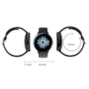 Lokmat GW32 1.28 inch IPS Touch Screen Waterproof Smart Watch, Support Heart Rate / Blood Pressure Monitor (Silver Grey)