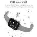 LOKMAT P8 1.4 inch Screen Waterproof Health Smart Watch, Pedometer / Sleep / Heart Rate Monitor (Silver Grey)