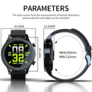 LOKMAT TIME Waterproof Smart Watch, Heart Rate / Blood Pressure Monitor / Physiological Management(Gold)