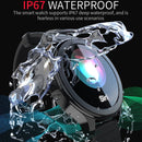 LOKMAT TIME Waterproof Smart Watch, Heart Rate / Blood Pressure Monitor / Physiological Management(Black)