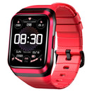 LOKMAT ZEUS 2 1.69 inch Screen Waterproof Smart Watch, GPS / Heart Rate / Blood Oxygen / Blood Pressure Monitor(Red)