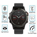 2 PCS ENKAY Hat-Prince for Garmin Fenix 5 Smart Watch 0.2mm 9H Surface Hardness 2.15D Explosion-proof Tempered Glass Screen Film