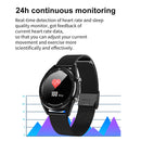 DT28 1.54inch IP68 Waterproof Steel Strap Smartwatch Bluetooth 4.2, Support Incoming Call Reminder / Blood Pressure Monitoring / Watch Payment(Black)