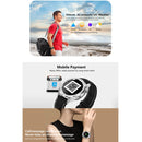 DT28 1.54inch IP68 Waterproof Steel Strap Smartwatch Bluetooth 4.2, Support Incoming Call Reminder / Blood Pressure Monitoring / Watch Payment(Black)