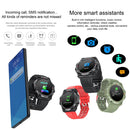FD68 1.3 inch Color Round Screen Sport Smart Watch, Support Heart Rate / Multi-Sports Mode(Black)