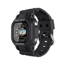 i2 Sports Smart Watch, Support Heart Rate / Blood Pressure / Oximeter Monitor (Black)