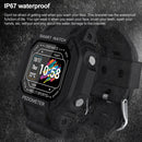i2 Sports Smart Watch, Support Heart Rate / Blood Pressure / Oximeter Monitor (Black)