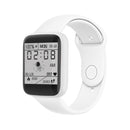 Y68M 1.44 inch Smart Watch, Support Heart Rate Blood Pressure Blood Oxygen Monitoring (White)