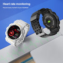 Z19 1.54 inch Color Round Screen Sport Smart Watch, Support Pedometer Heart Rate Sleep Monitoring(Black)