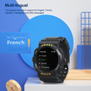 Z19 1.54 inch Color Roud Screen Sport Smart Watch, Support Pedometer Heart Rate Sleep Monitoring(White)